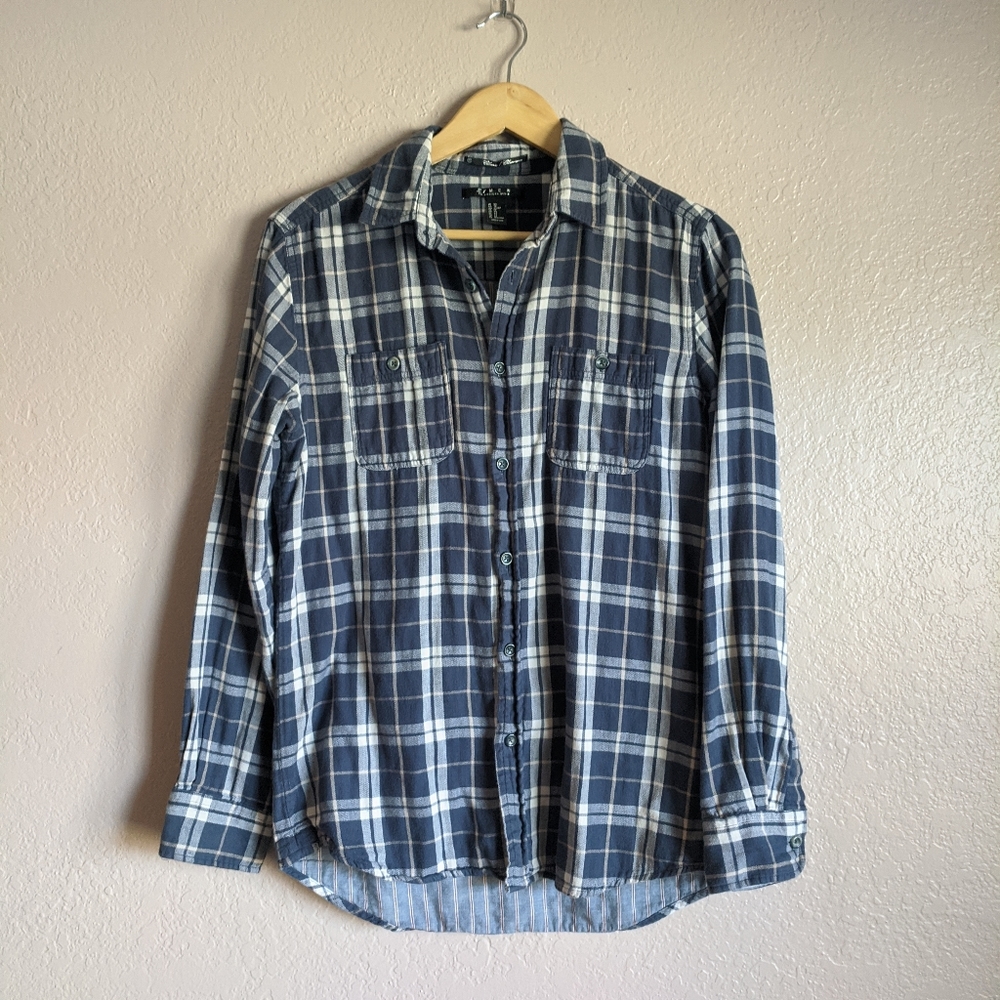 21Men | Soft Blue Flannel